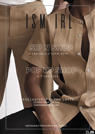 IS Merch Pop Up Shop & Collection Launch at the Lotte Accra