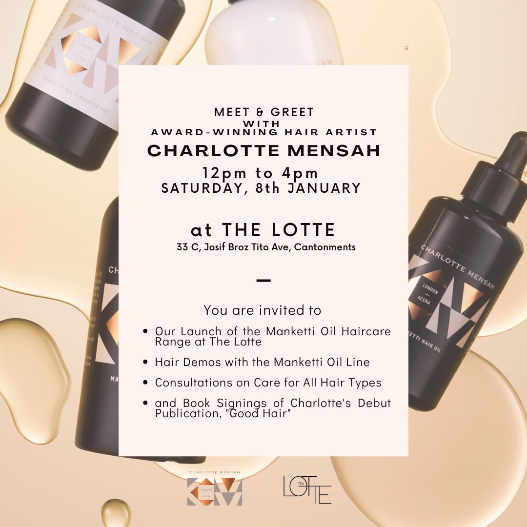 Meet and Greet with Charlotte Mensah at the Lotte Accra 