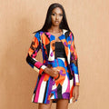 Akua Asante Full Embroided Long Jacket