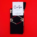 Chale Socks Gye Nayme Black Socks