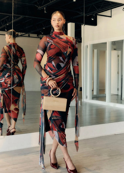 ANDREA IYAMAH - KALA MESH DRESS (FW 25)