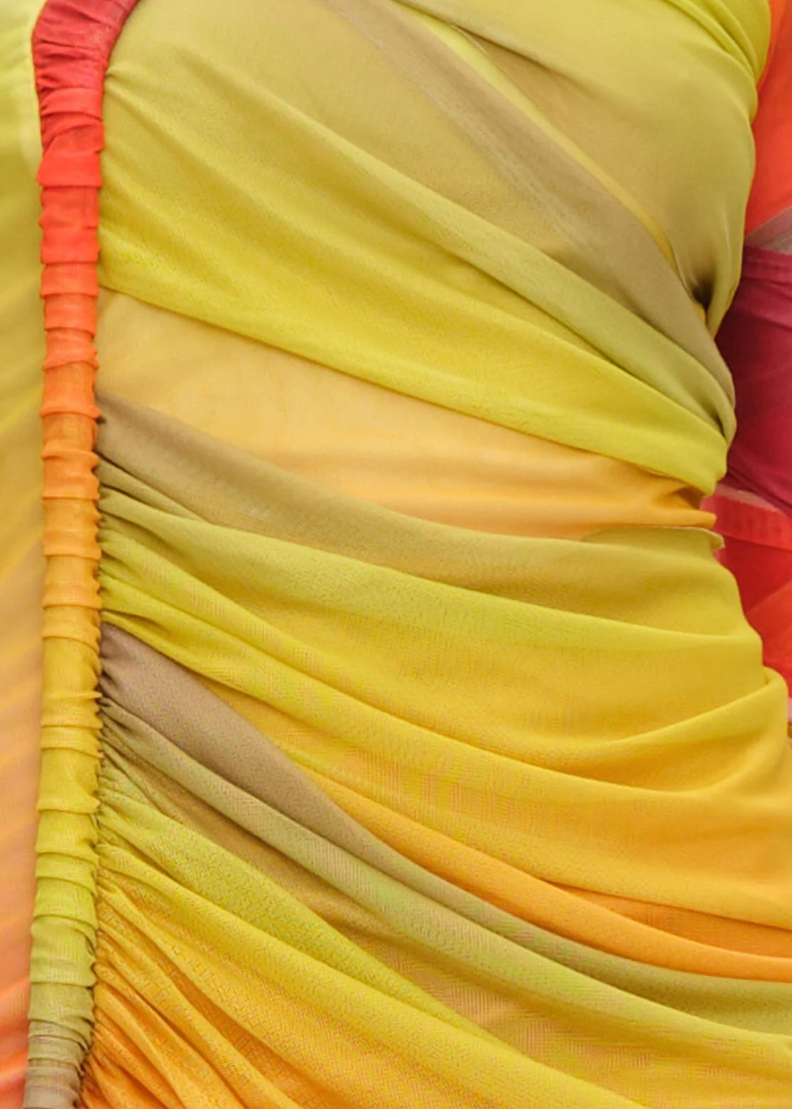 ANDREA IYAMAH TURI MESH DRESS