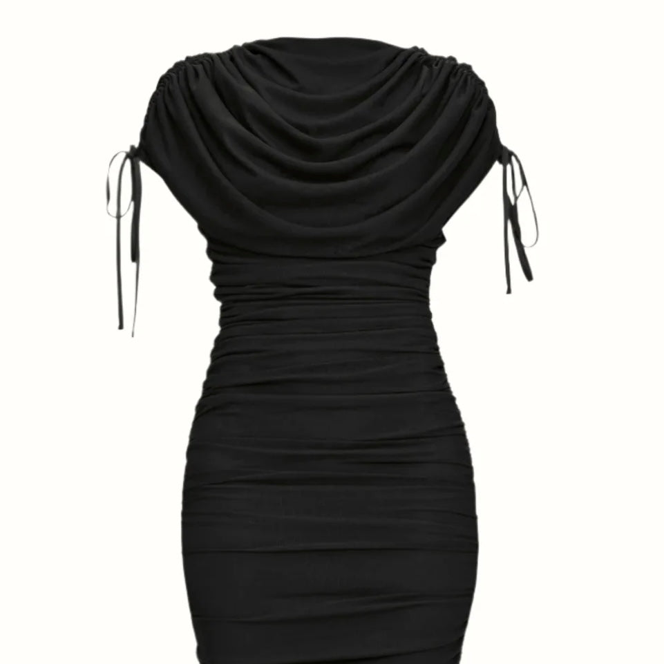 ANDREA IYAMAH RATU MESH DRESS