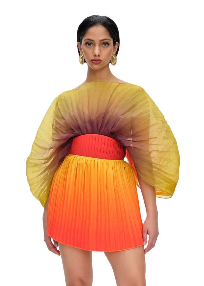 ANDREA IYAMAH SOMBRA BODYSUIT - ADWA PURPLE