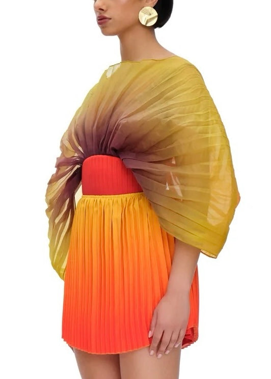 ANDREA IYAMAH SOMBRA BODYSUIT - ADWA PURPLE