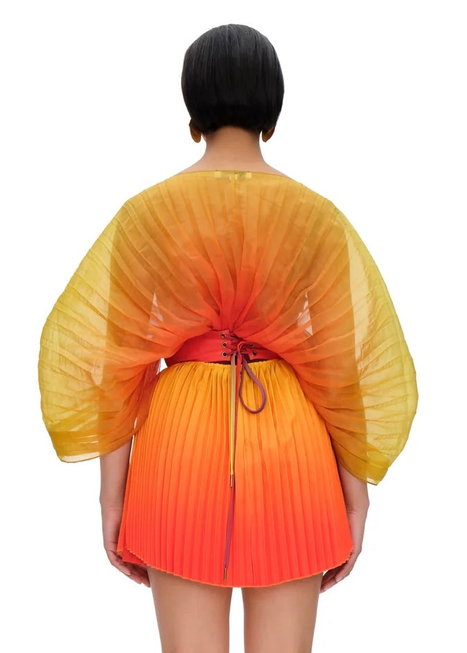 ANDREA IYAMAH SOMBRA BODYSUIT - ADWA PURPLE