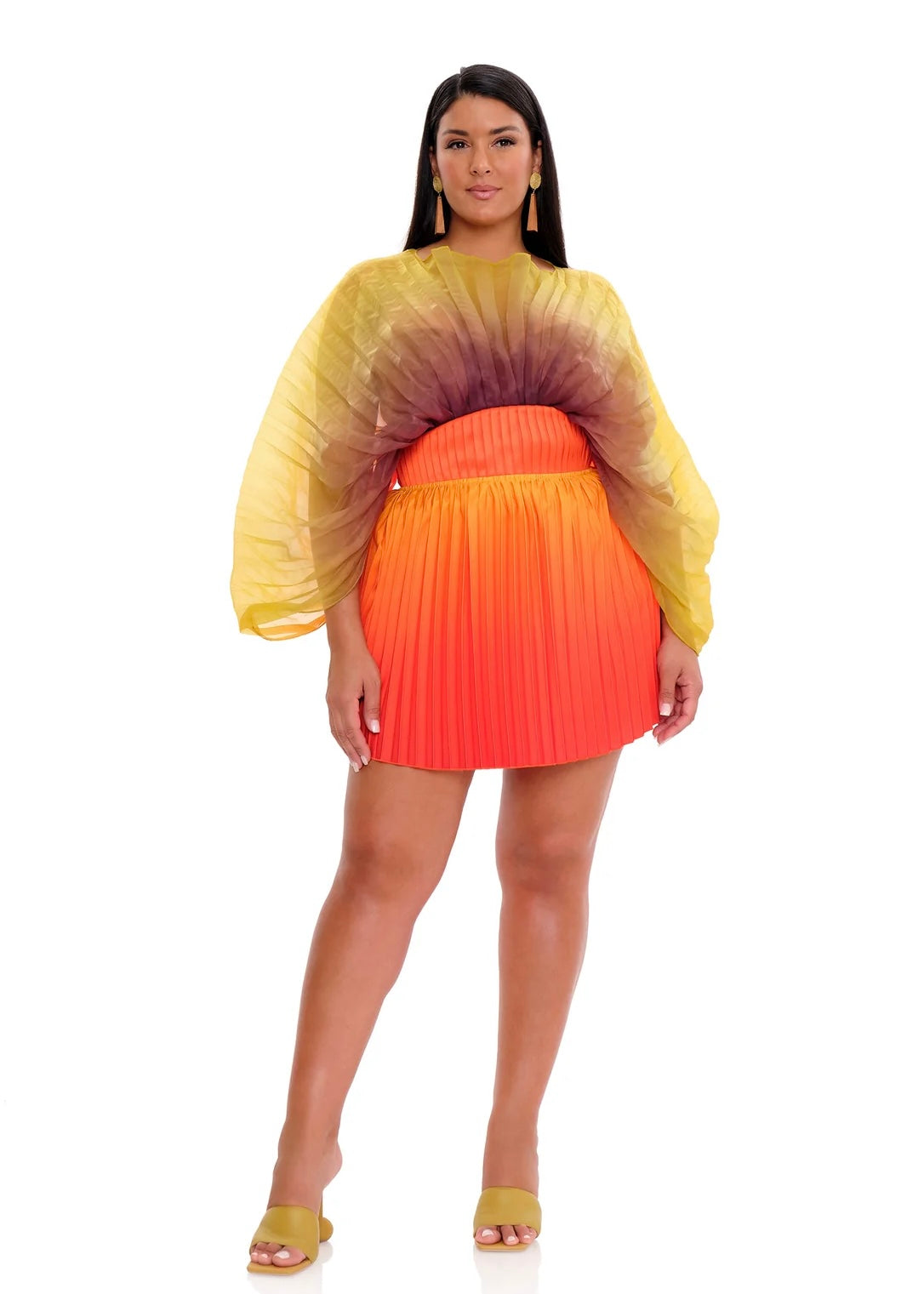 ANDREA IYAMAH SOMBRA BODYSUIT - ADWA PURPLE