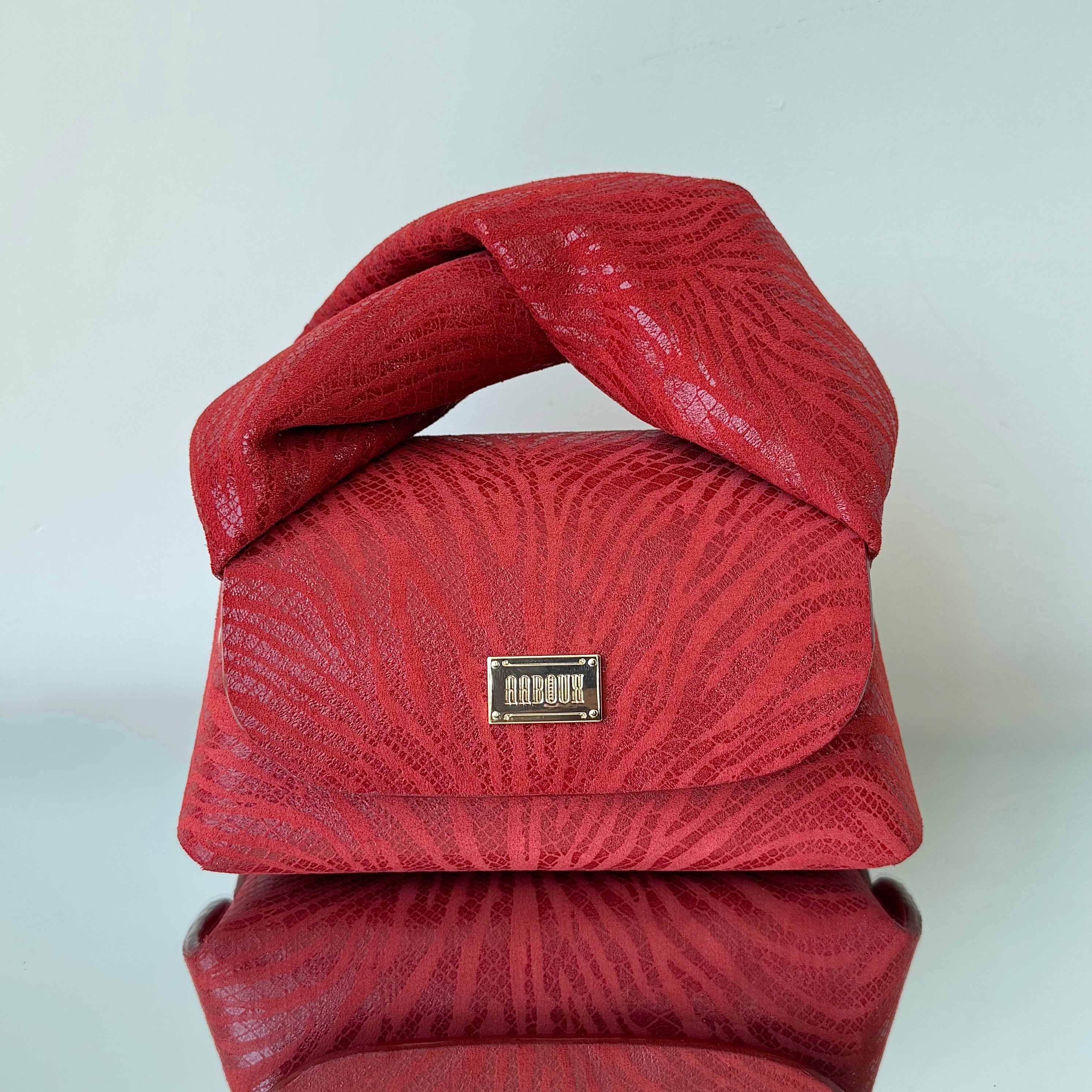 AABOUX - NURY XO RED ZEBRA PRINT