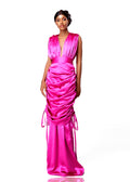 LUKABI KENE SILK MAXI DRESS