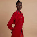JERMAINE BLEU ODESSA SET(RED)
