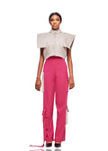 LOLA THREADS GINA CROP SHIRT & CARGO PANT SET