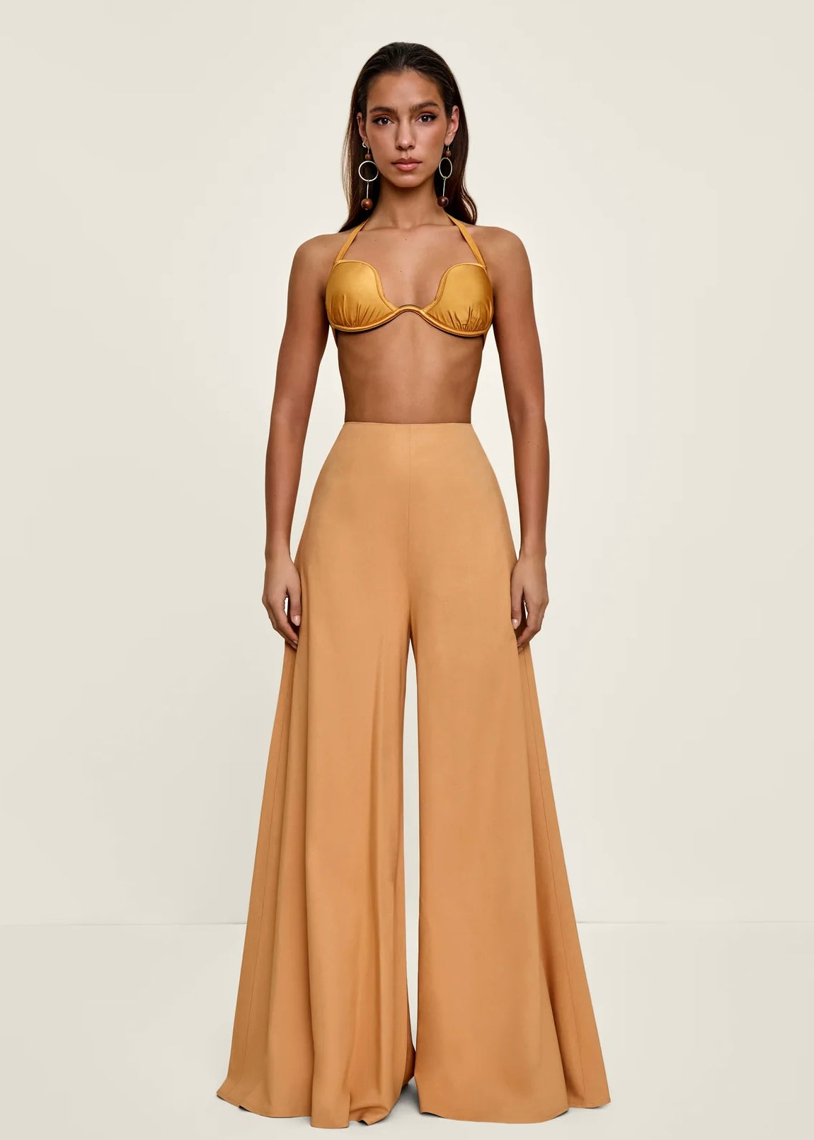 ANDREA IYAMAH - FORA & NATA SET (MUSTARD)