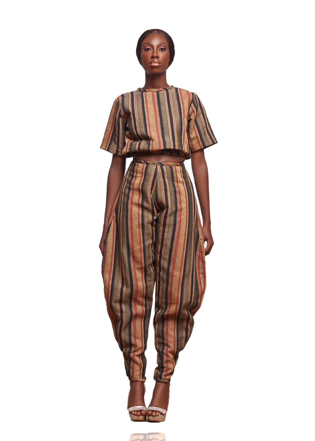 SEDCAZ WOOL TOP & STRUCTURED PANTS