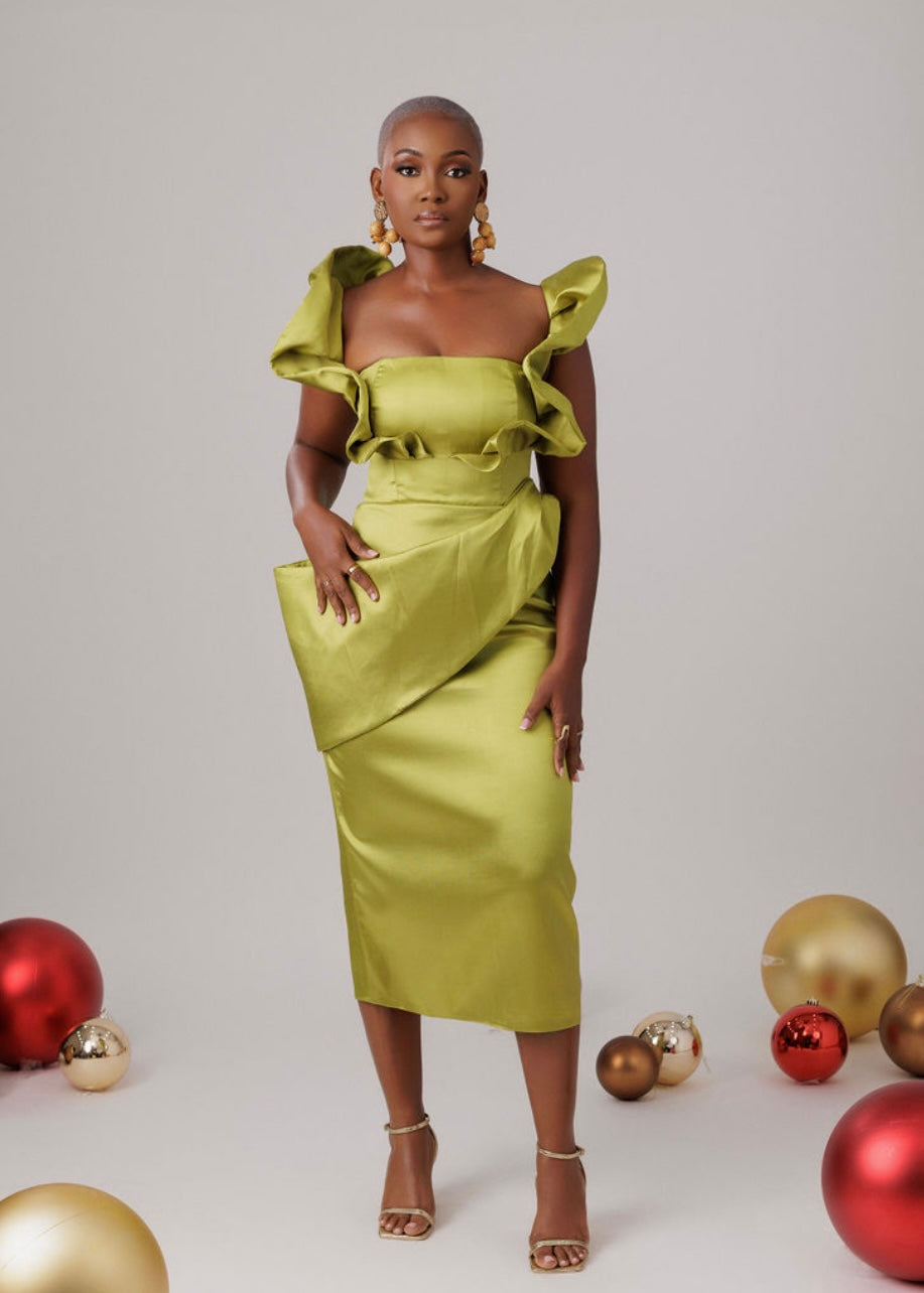 BLOOMBYEDZI VEENA DRESS