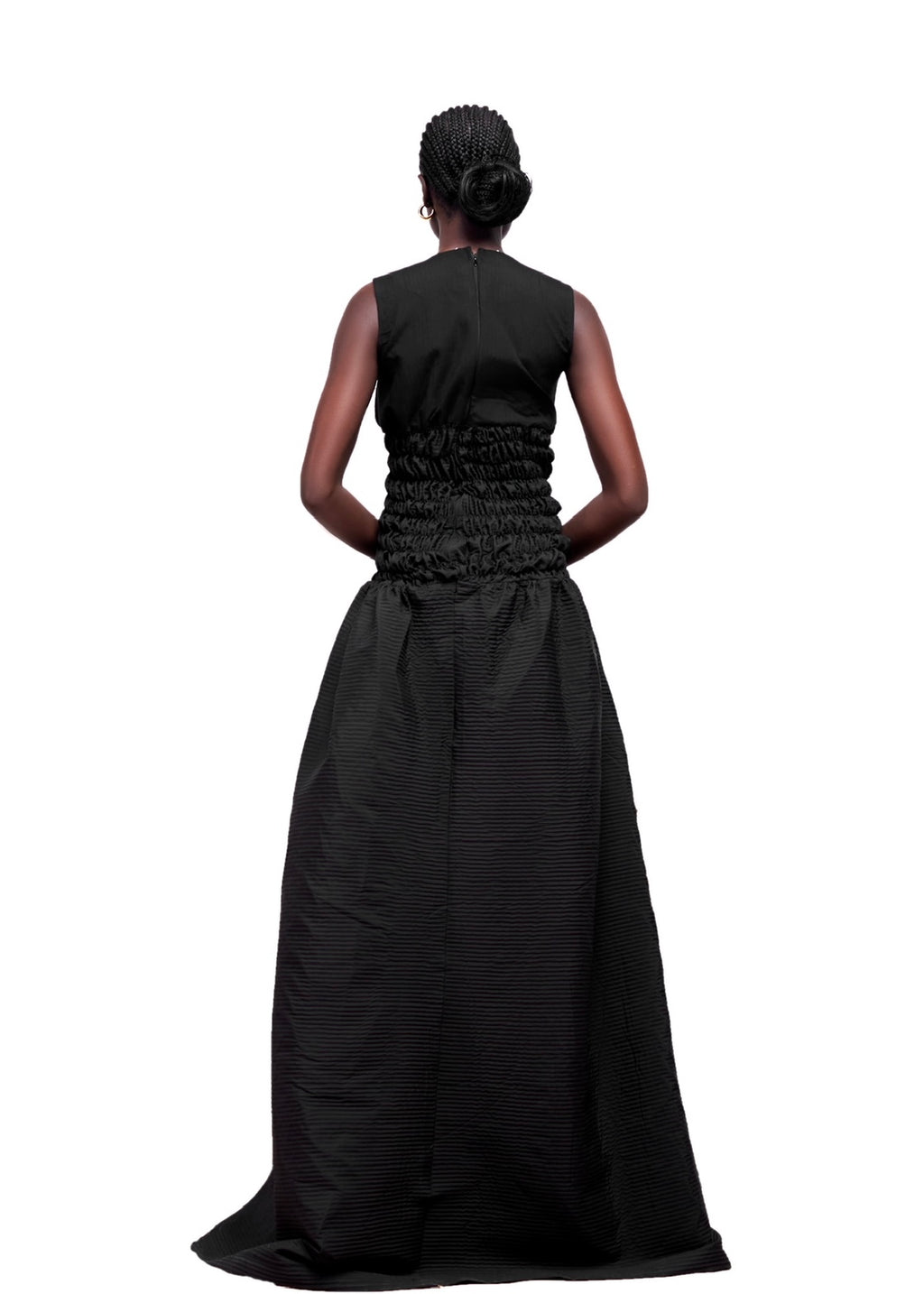 CHRISPEGH PENI FLARED MAXI DRESS