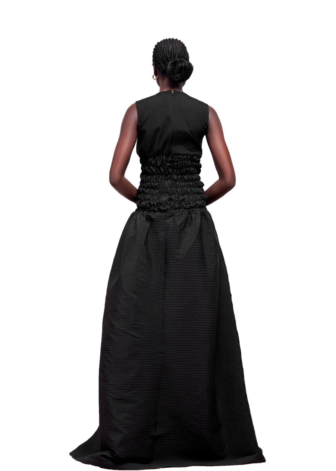 CHRISPEGH PENI FLARED MAXI DRESS