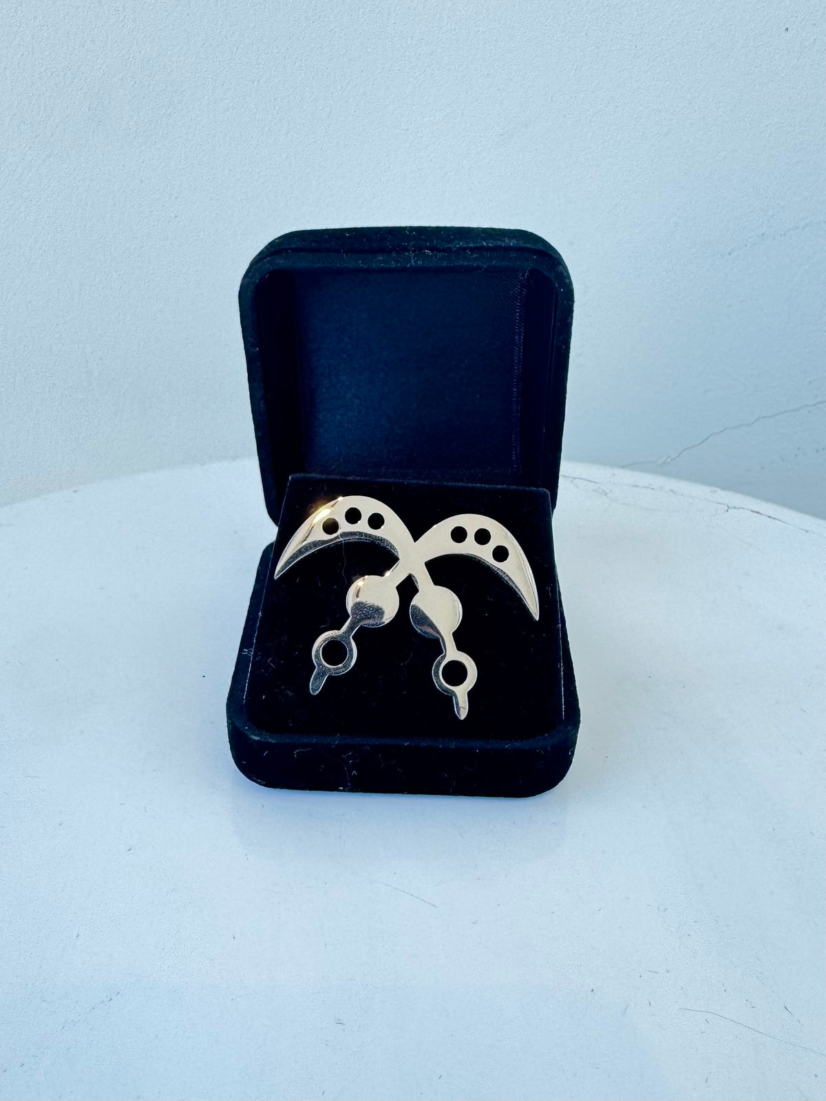 ADINKRA REPUBLIC - AKOFENA SILVER ( BROOCH )