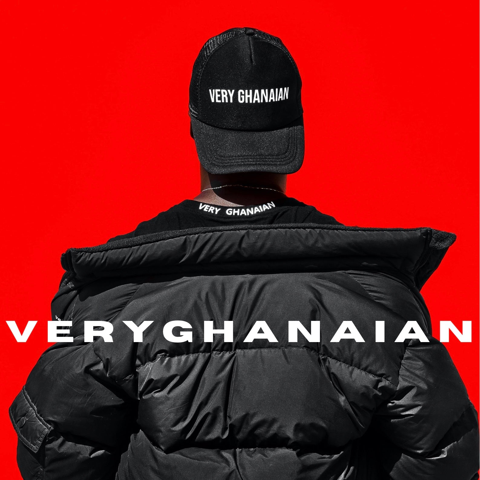 VERY GHANAIAN CAP BOLD PRINT