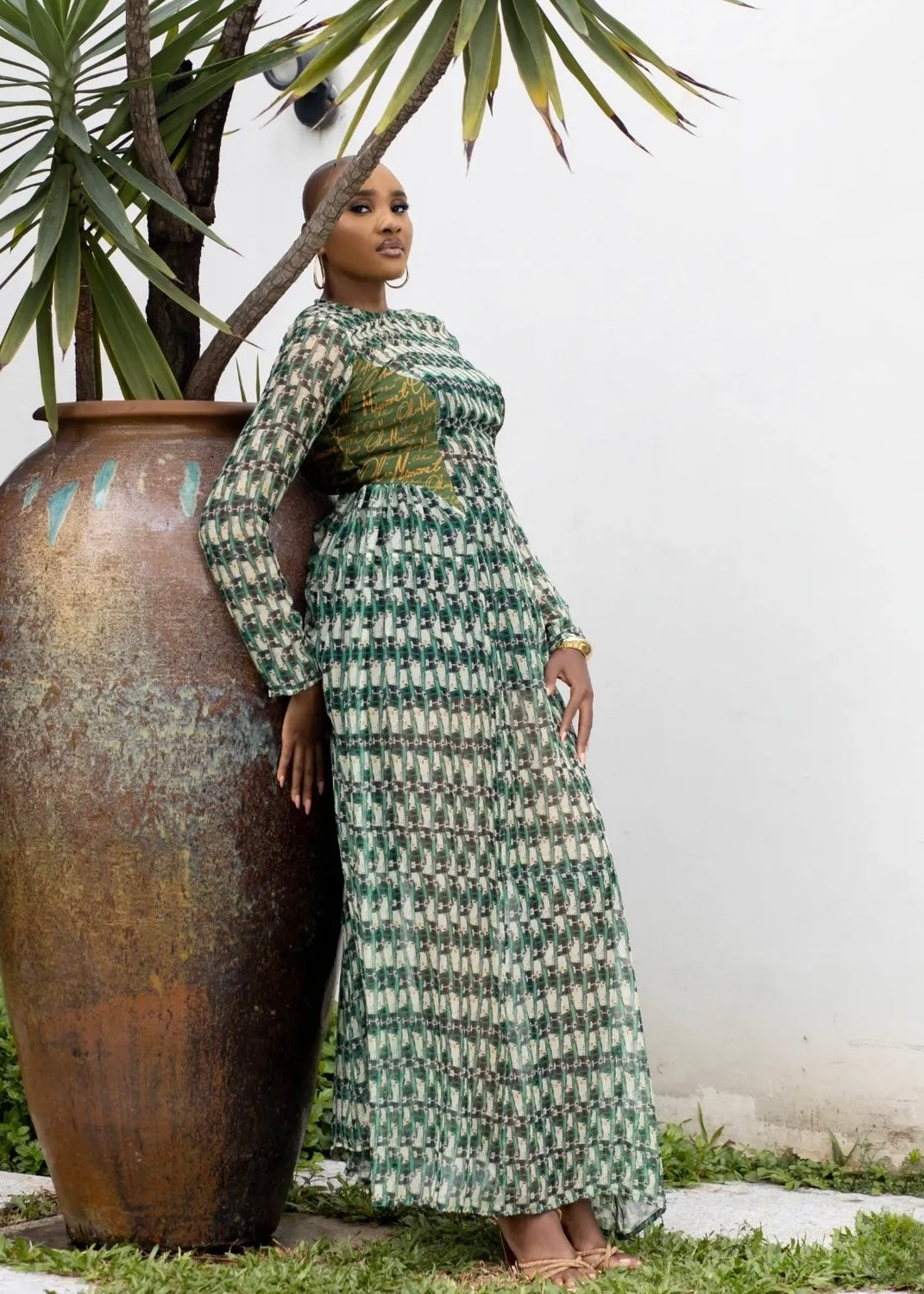 ODIO MIMONET - OM SILK CHIFFON KAFTAN