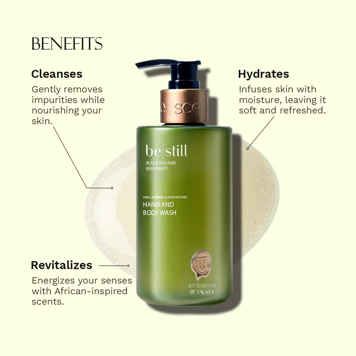 AMBIANCE BY TALATA - BE LONG BODY WASH