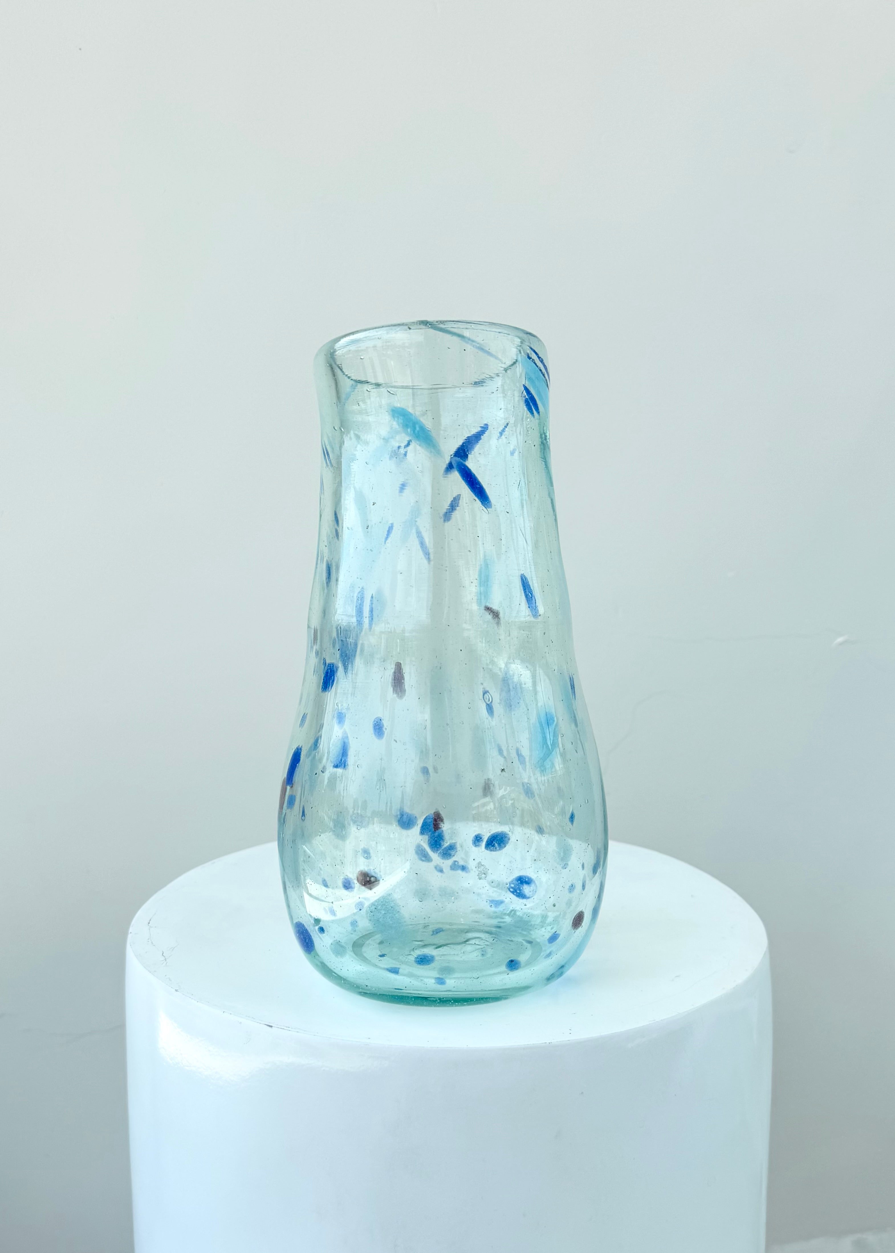 GHANA GLASS - CYLINDER VASE