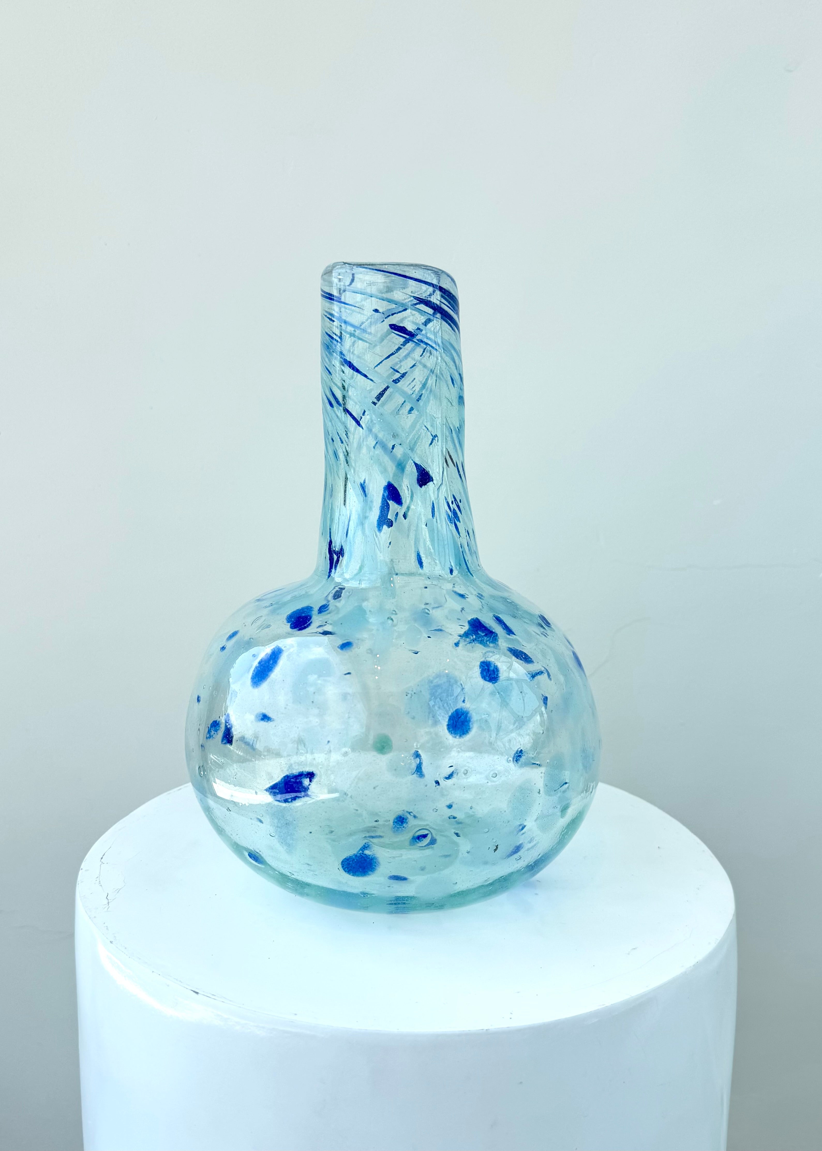 GHANA GLASS - GOURD VASE