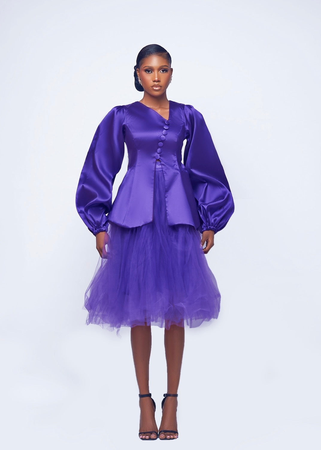 SNDRMODE - CLOUD TULLE COCKTAIL DRESS