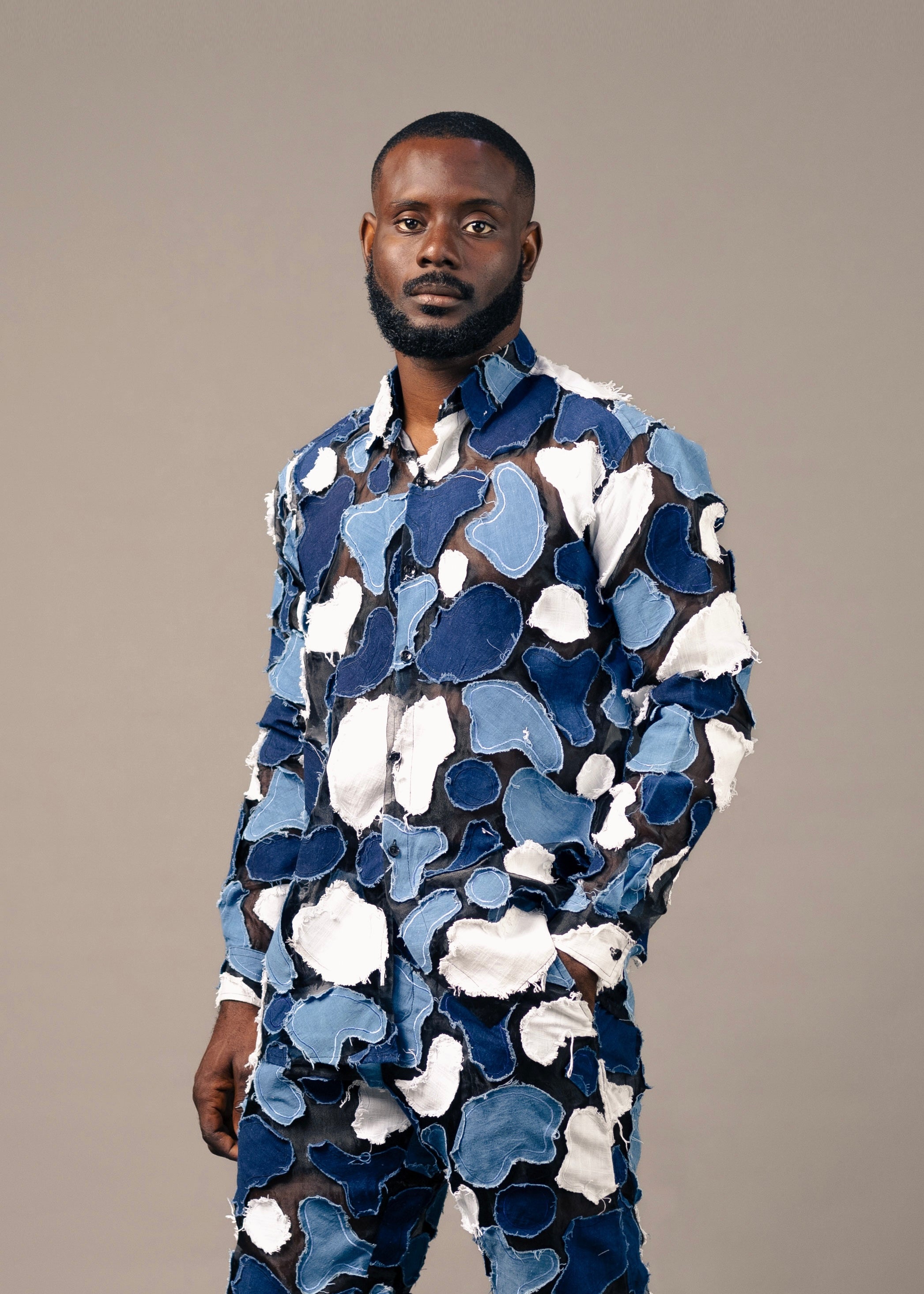 JZO - TRICOLOR PATCH SHIRT ( 26)