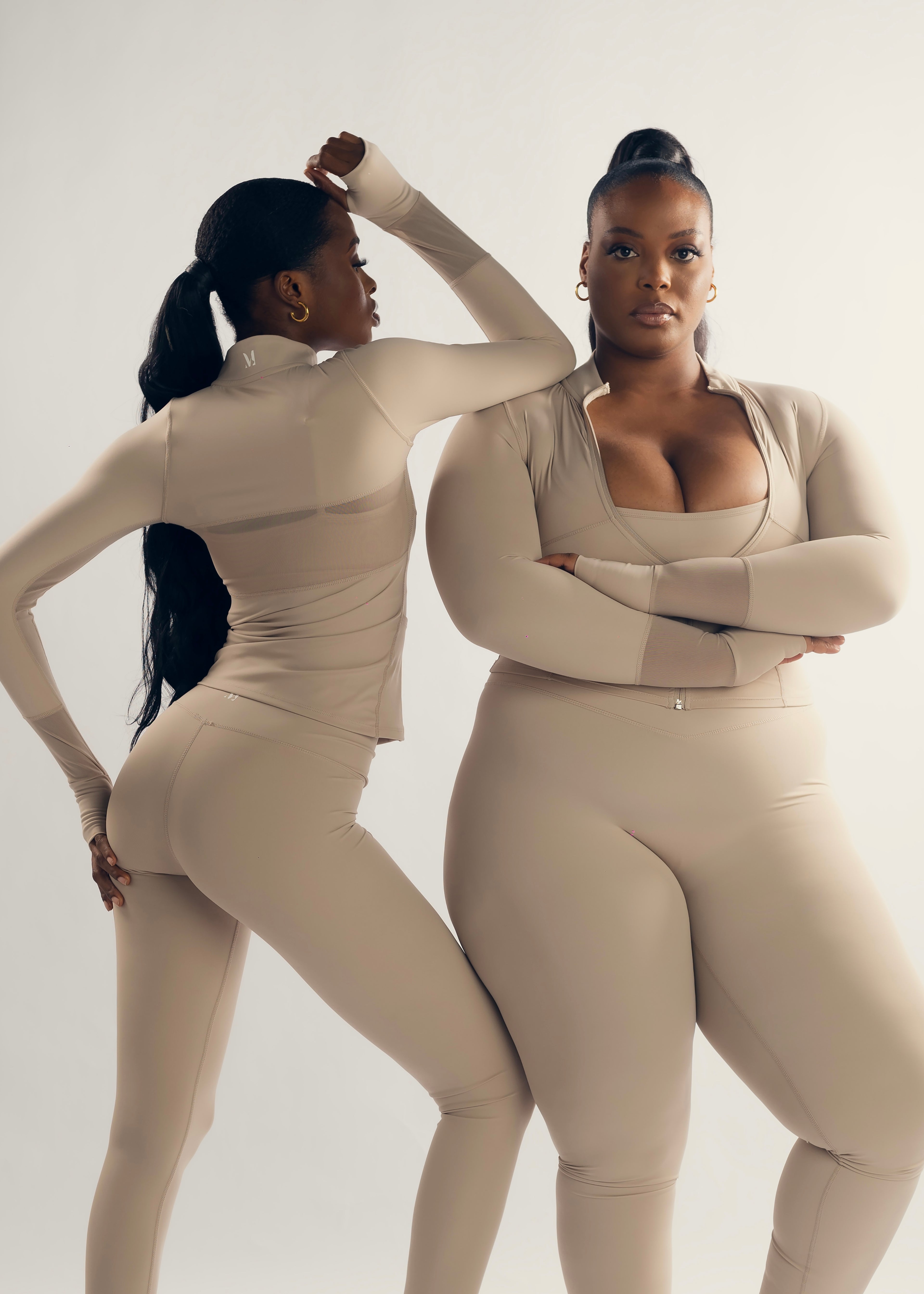 MOLDME  - AMI TAUPE ZIP-UP JACKET