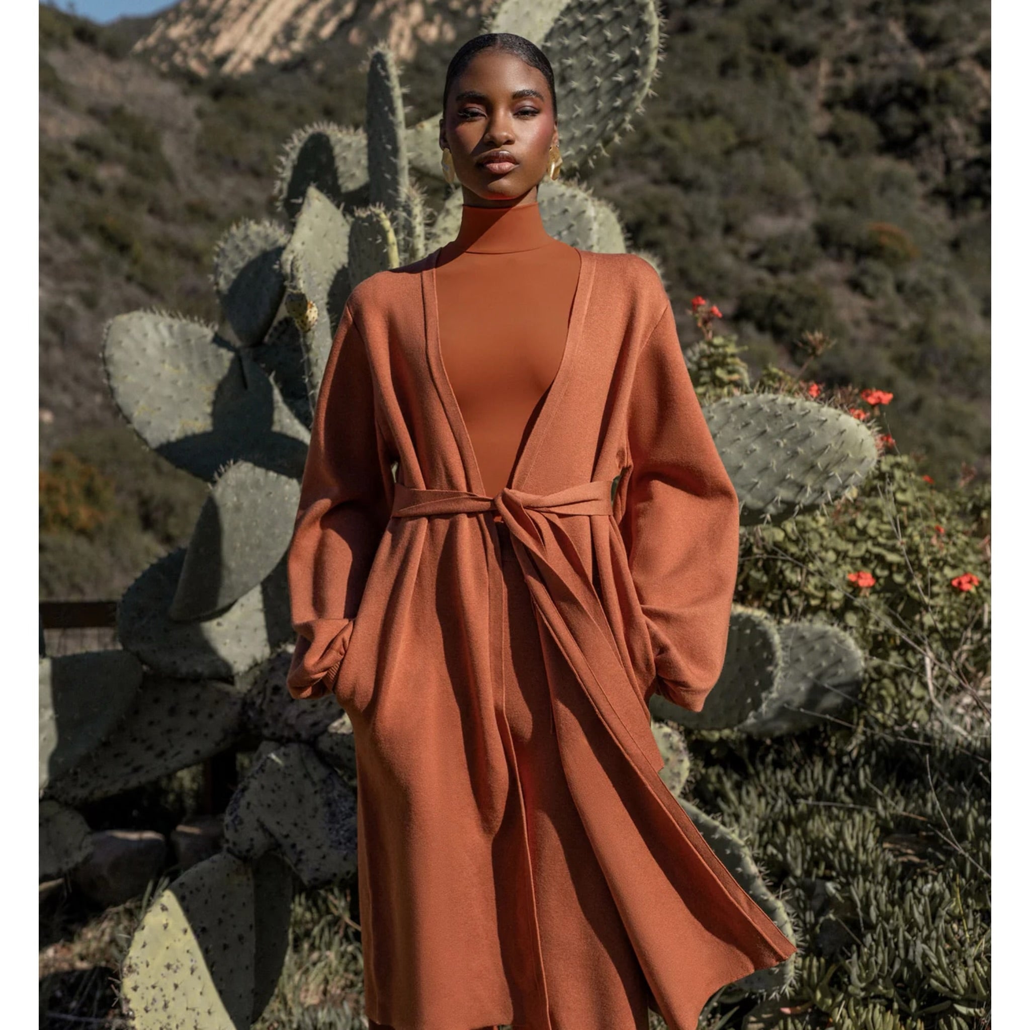 ANDREA IYAMAH ONA KNIT CARDIGAN