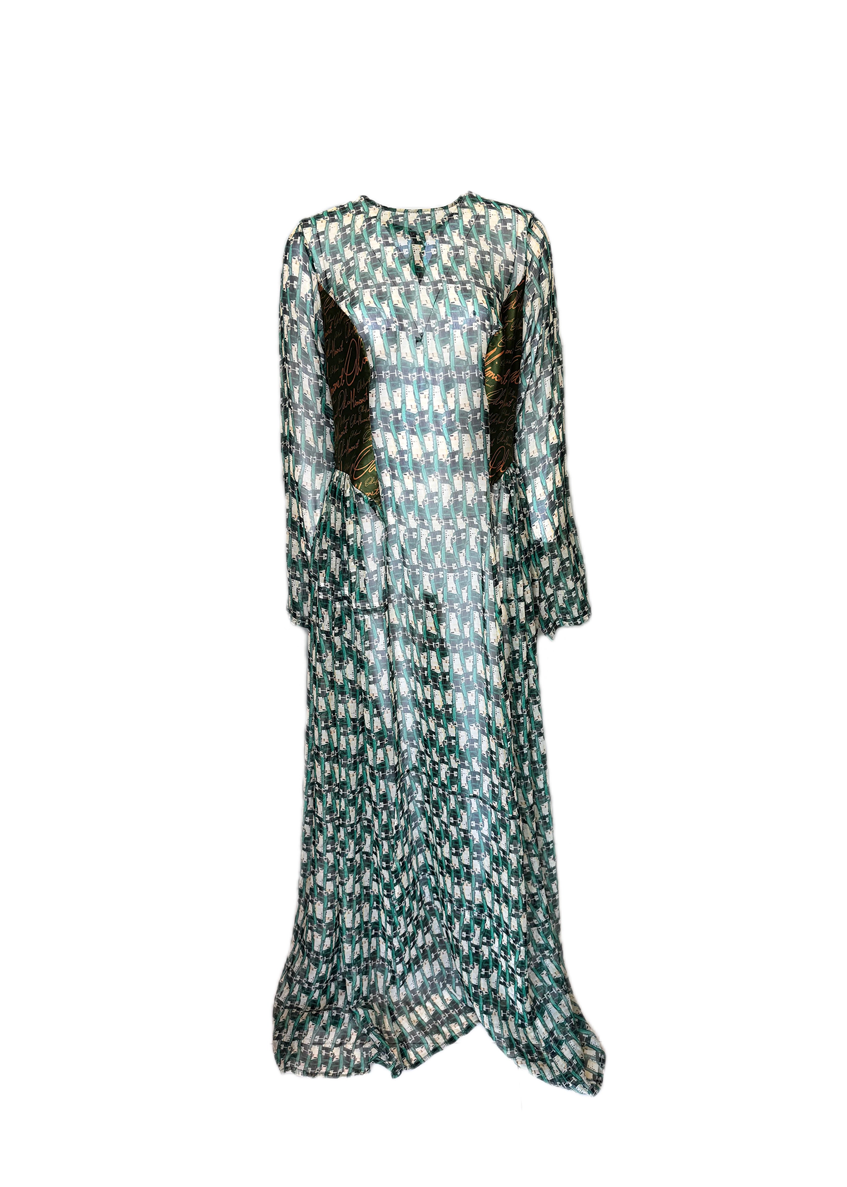 ODIO MIMONET - OM SILK CHIFFON KAFTAN