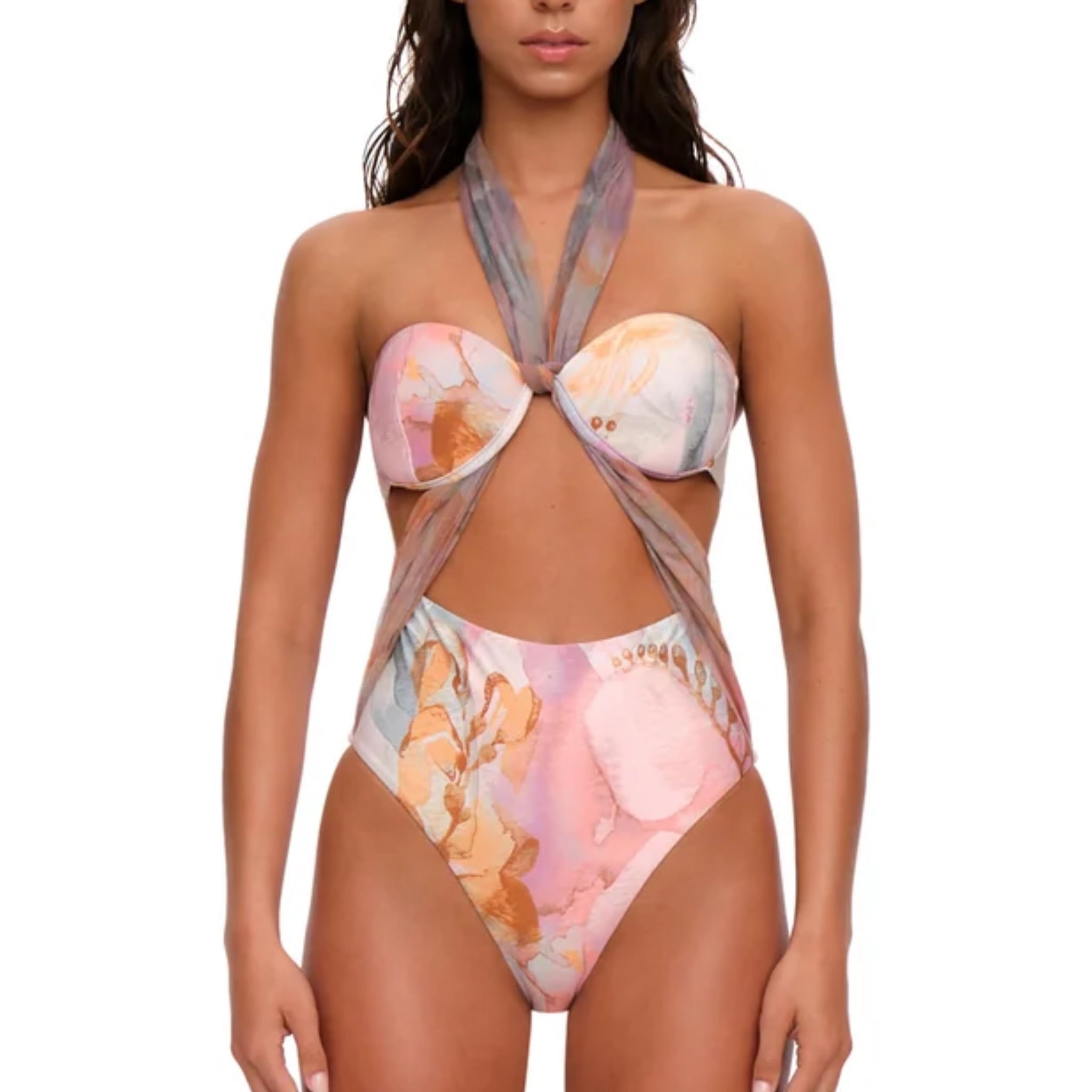 ANDREA IYAMAH ANDO ONE PIECE SWIMSUIT