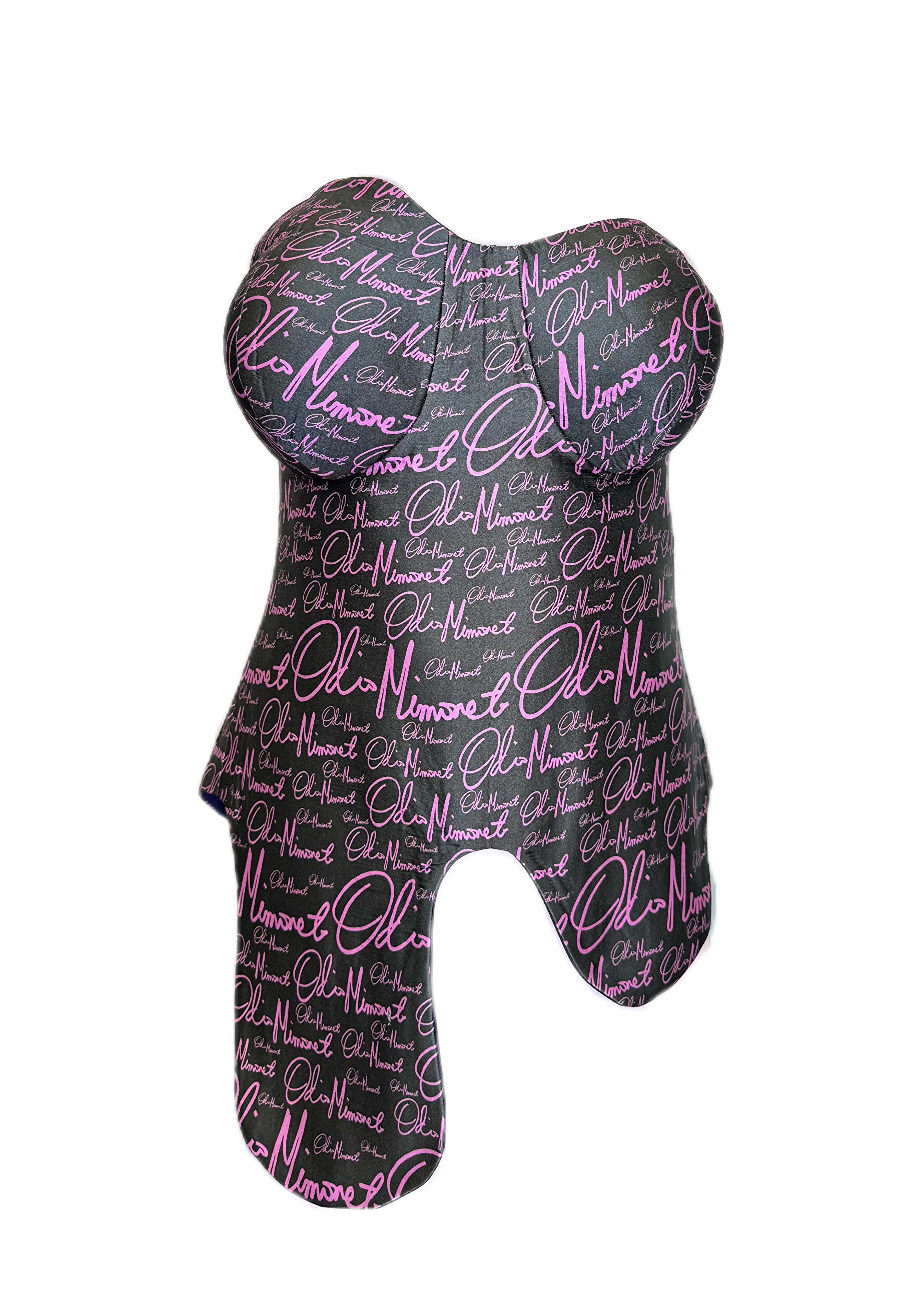 ODIO MIMONET - OM PRINT CORSET TOP