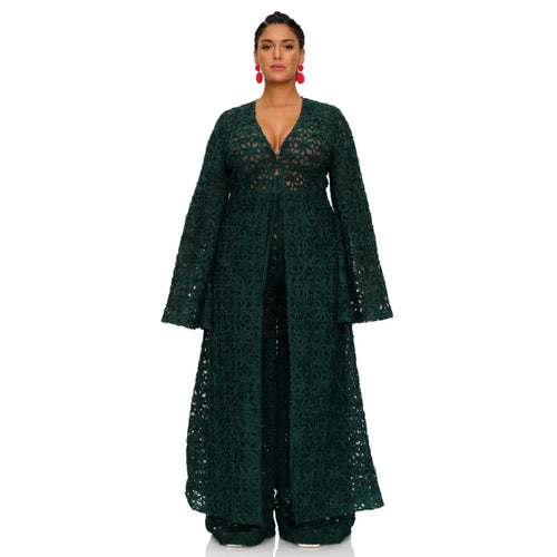 ANDREA IYAMAH NDU LACE PANTS