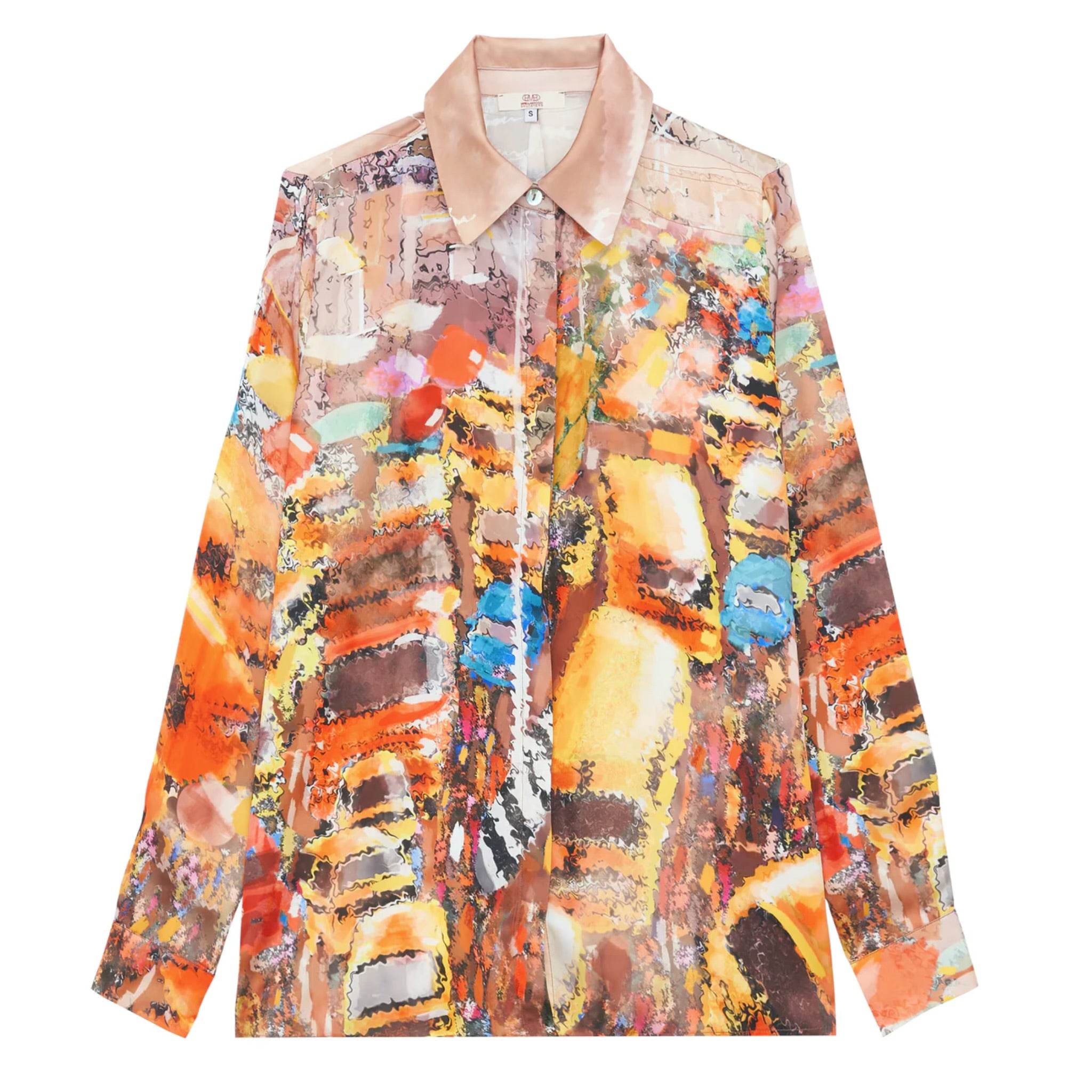 MIRELLABROGGI DAUGHTERS DANFO SATIN BLOUSE