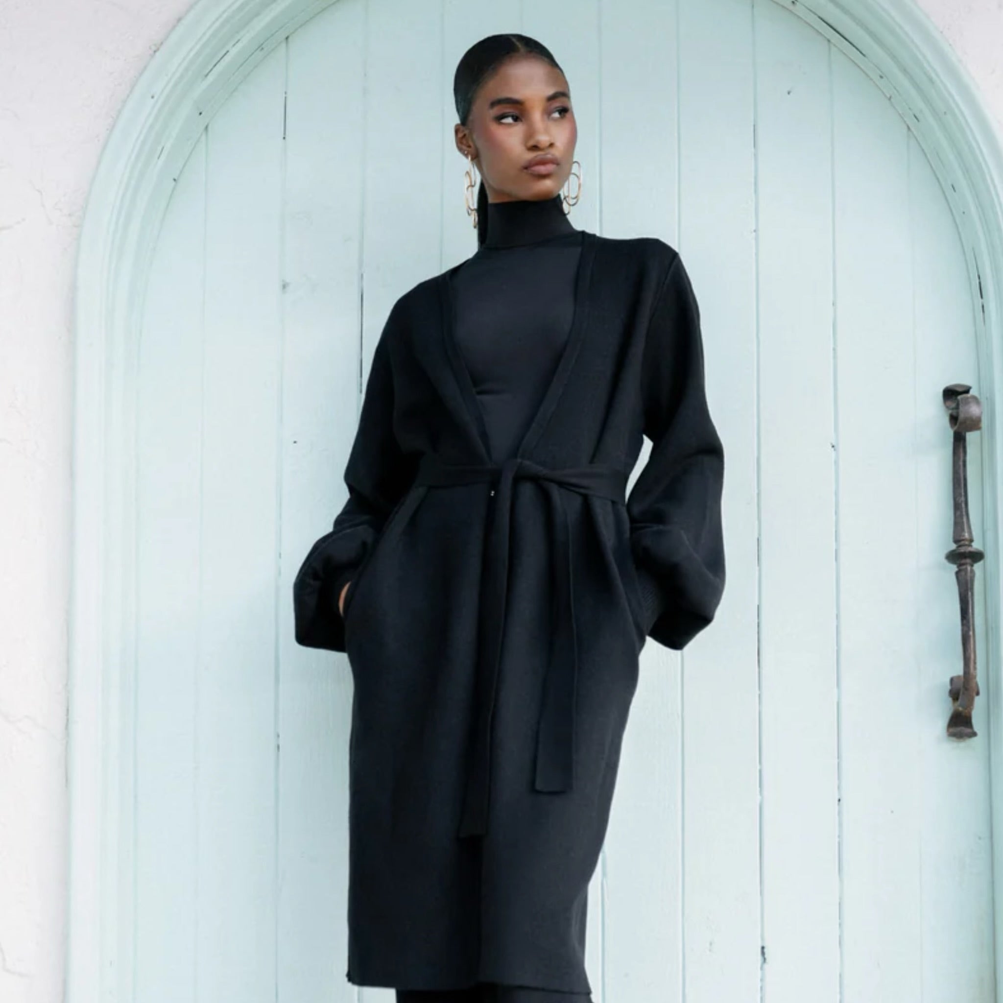 ANDREA IYAMAH ONA KNIT CARDIGAN