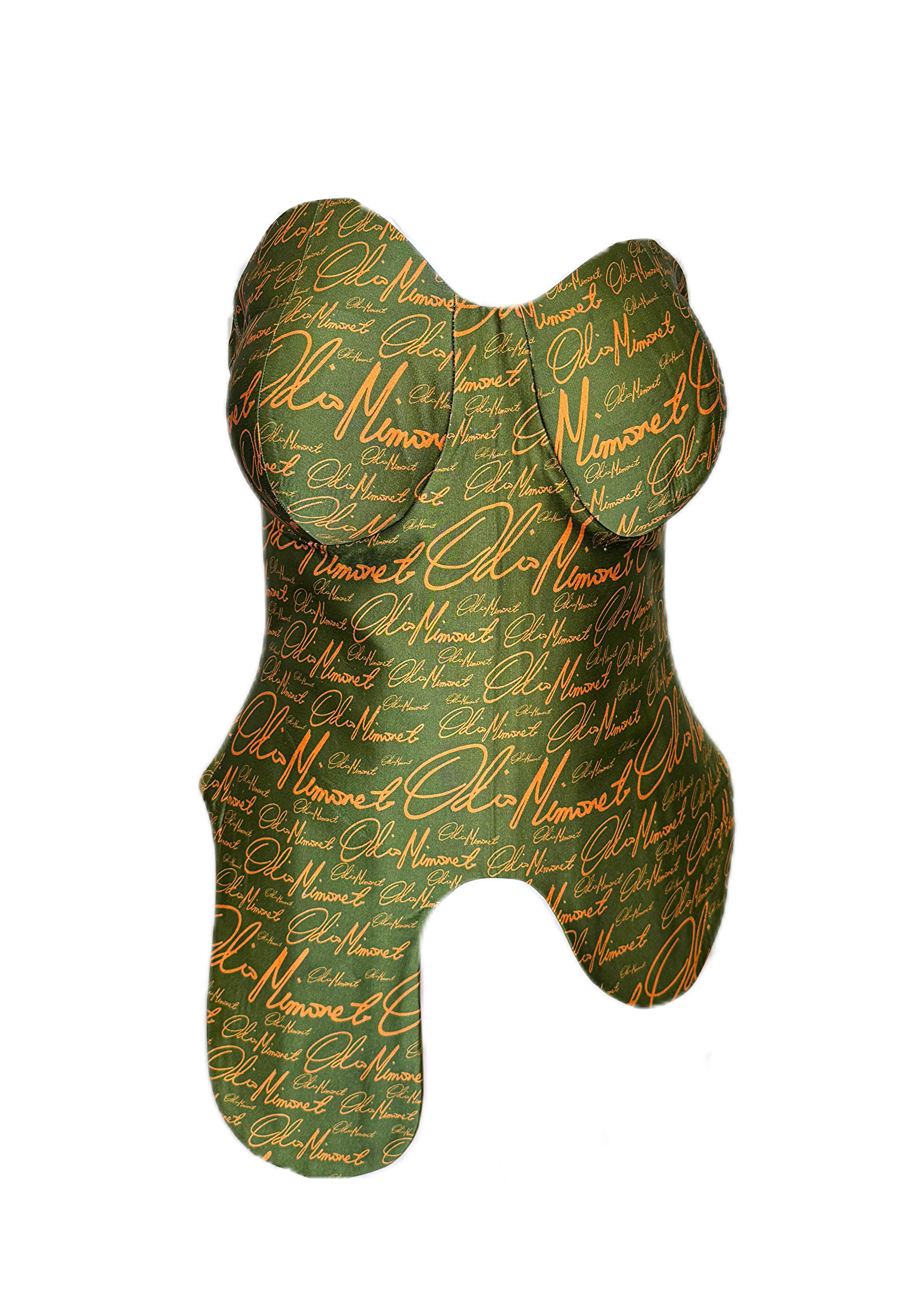 ODIO MIMONET - OM PRINT CORSET TOP