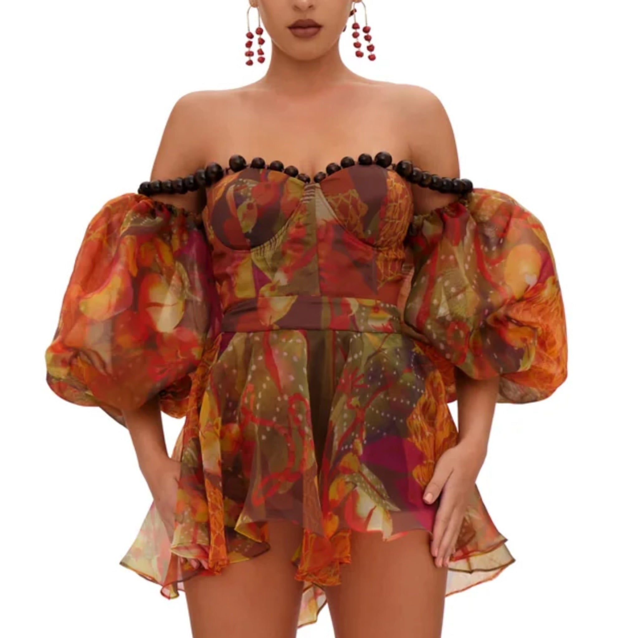 ANDREA IYAMAH OMMA CROP TOP