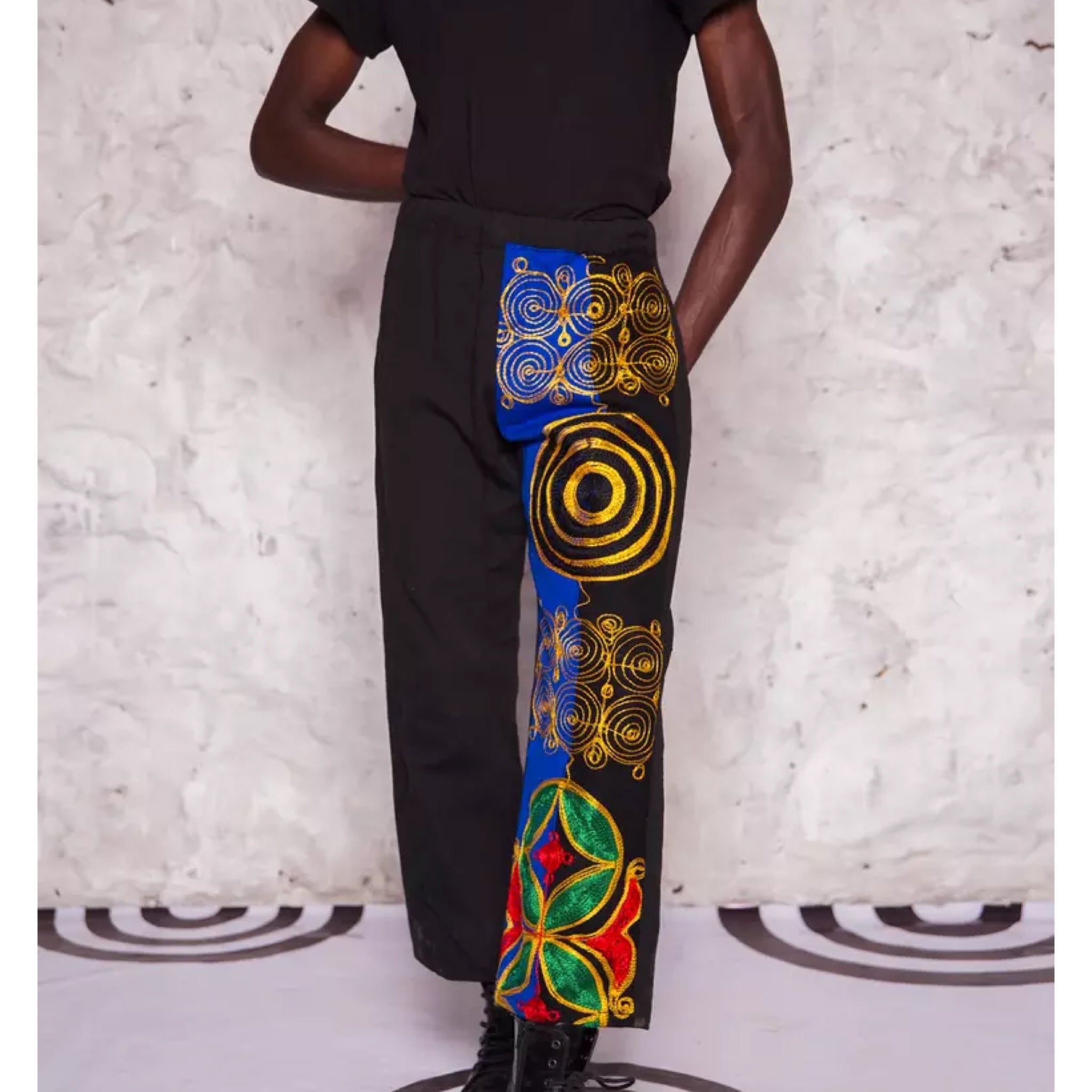 THREADED TRIBES COSMOS PANTS