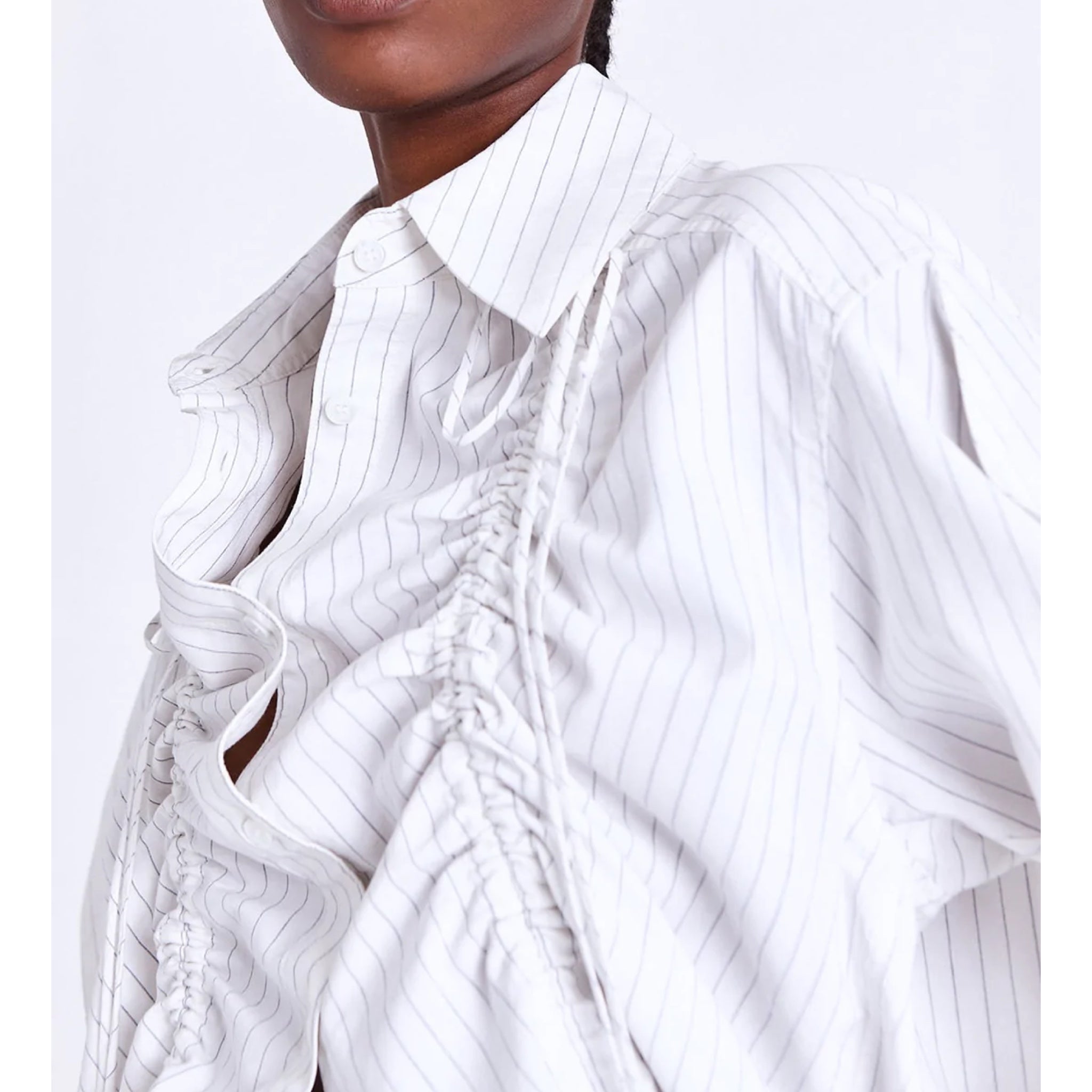 Asantii Nsuo Drawstring Oversize Shirt