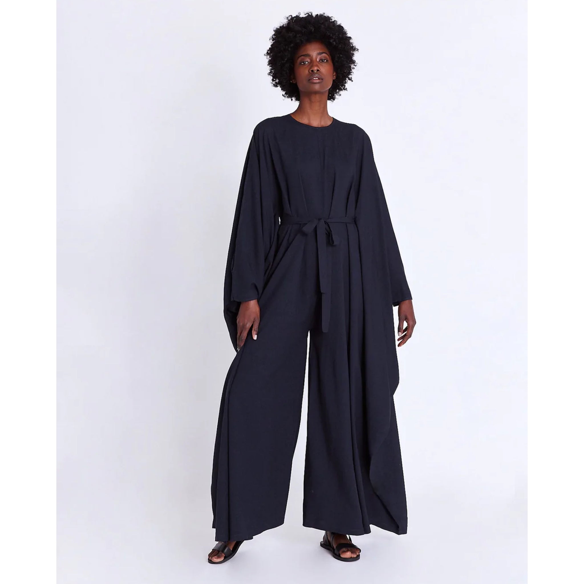 Asantii Umutoni belted Kaftan
