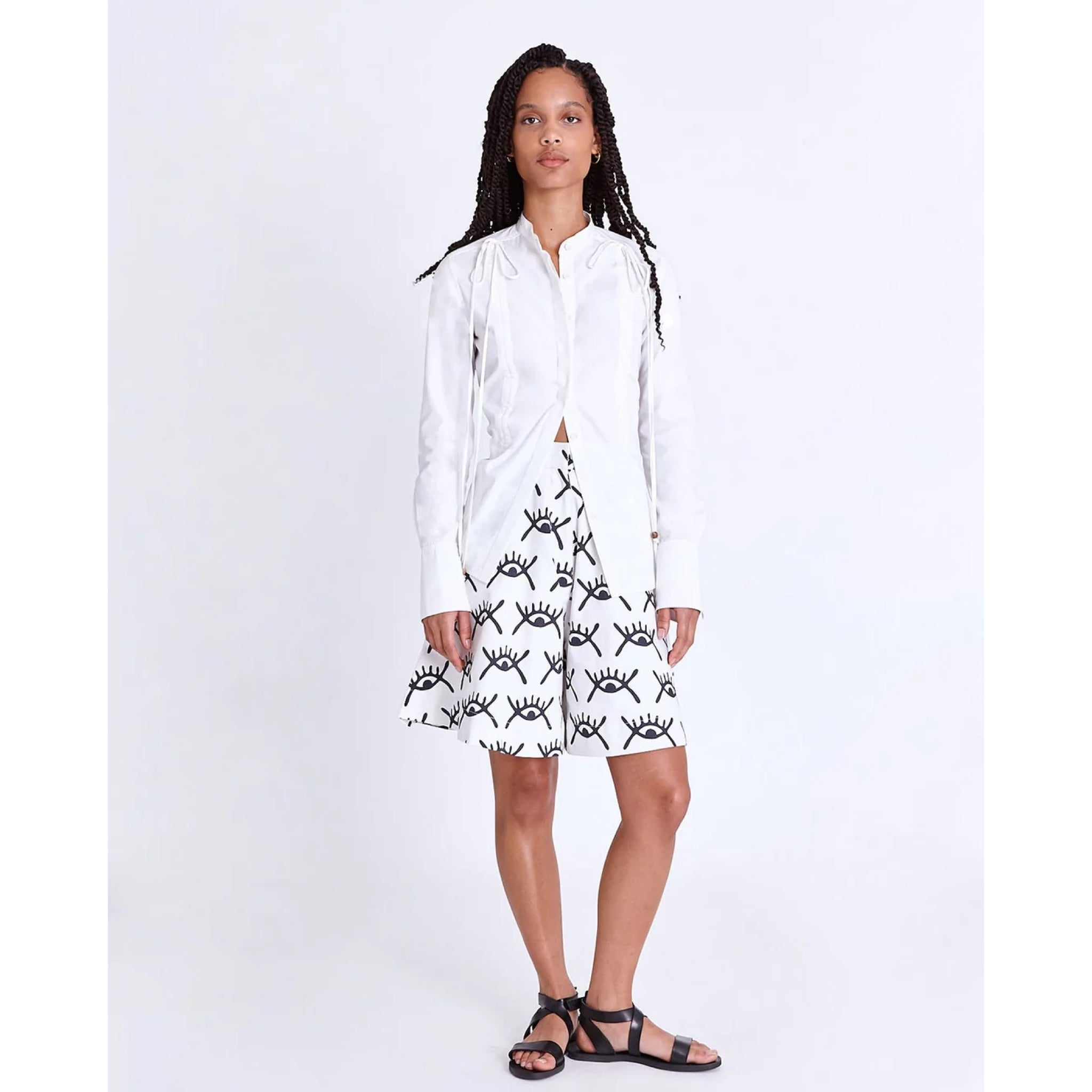 Asantii Ehwuraba Fitted Drawstring Shirt
