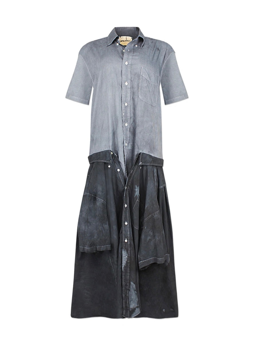 Iamisigo Grey 3-In-1 Shirt Dress
