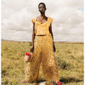 Iamisigo Raffia Cotton Weave Pants