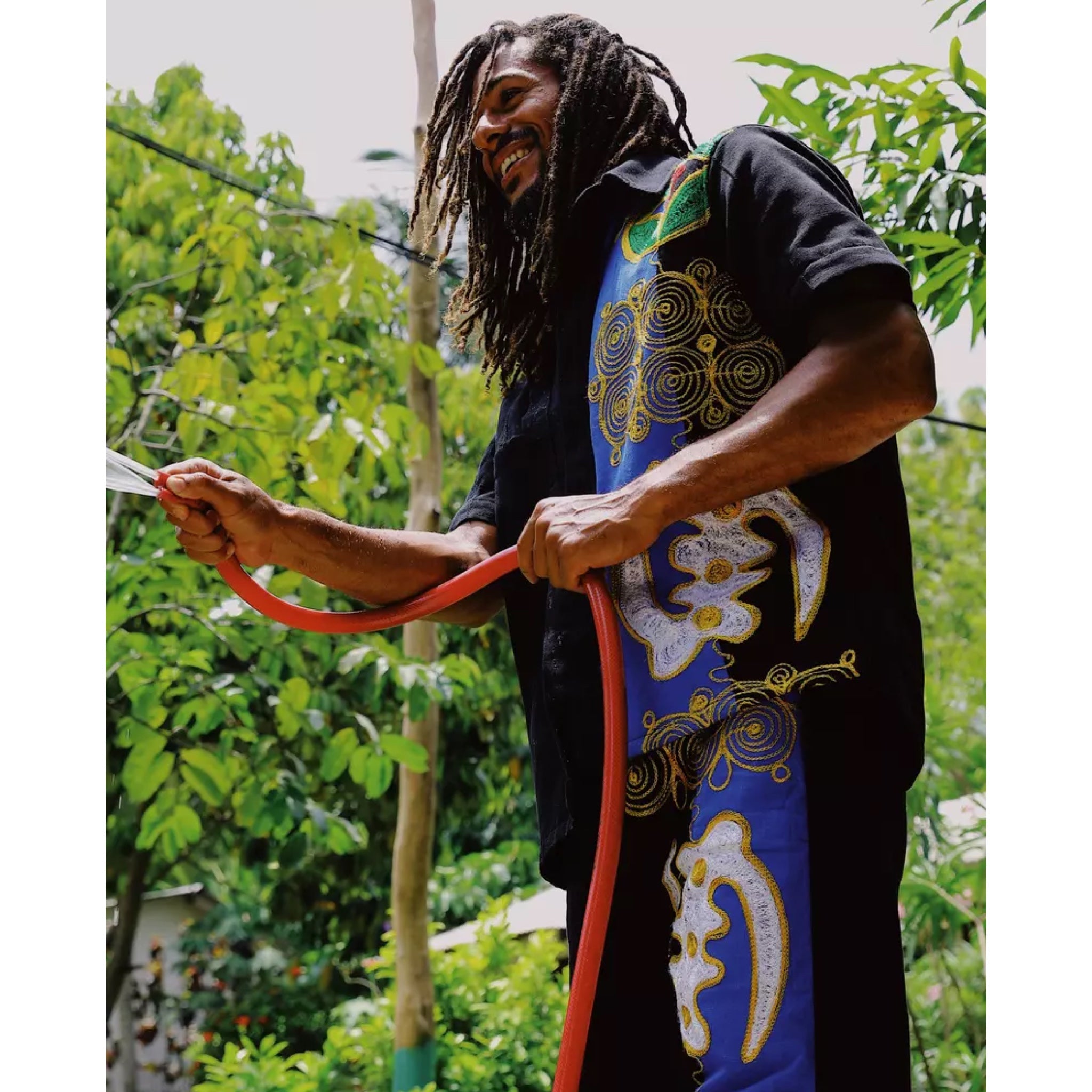 THREADED TRIBES GYE NYAME SHIRT