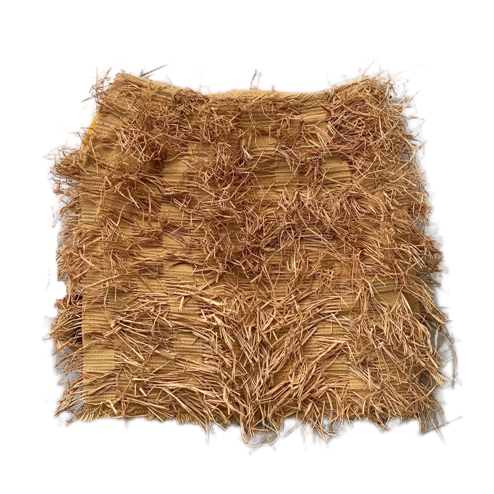 IAMISIGO RAFFIA COTTON WEAVE SKIRT