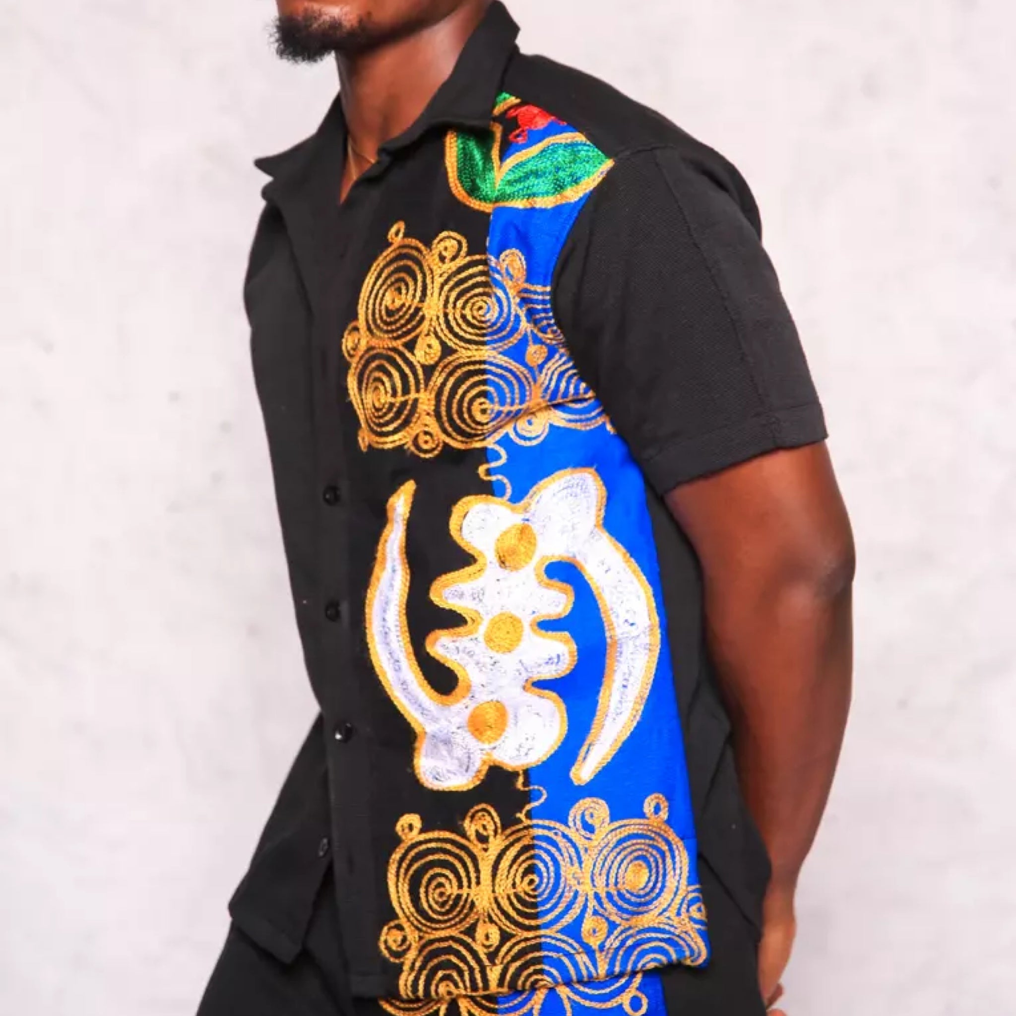 THREADED TRIBES GYE NYAME SHIRT