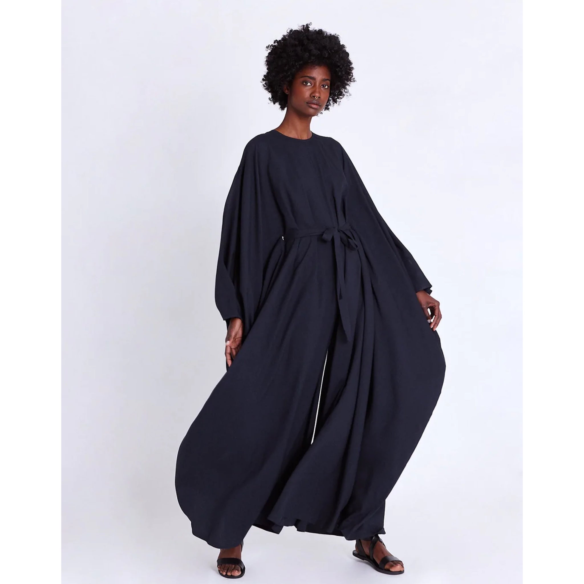 Asantii Umutoni belted Kaftan