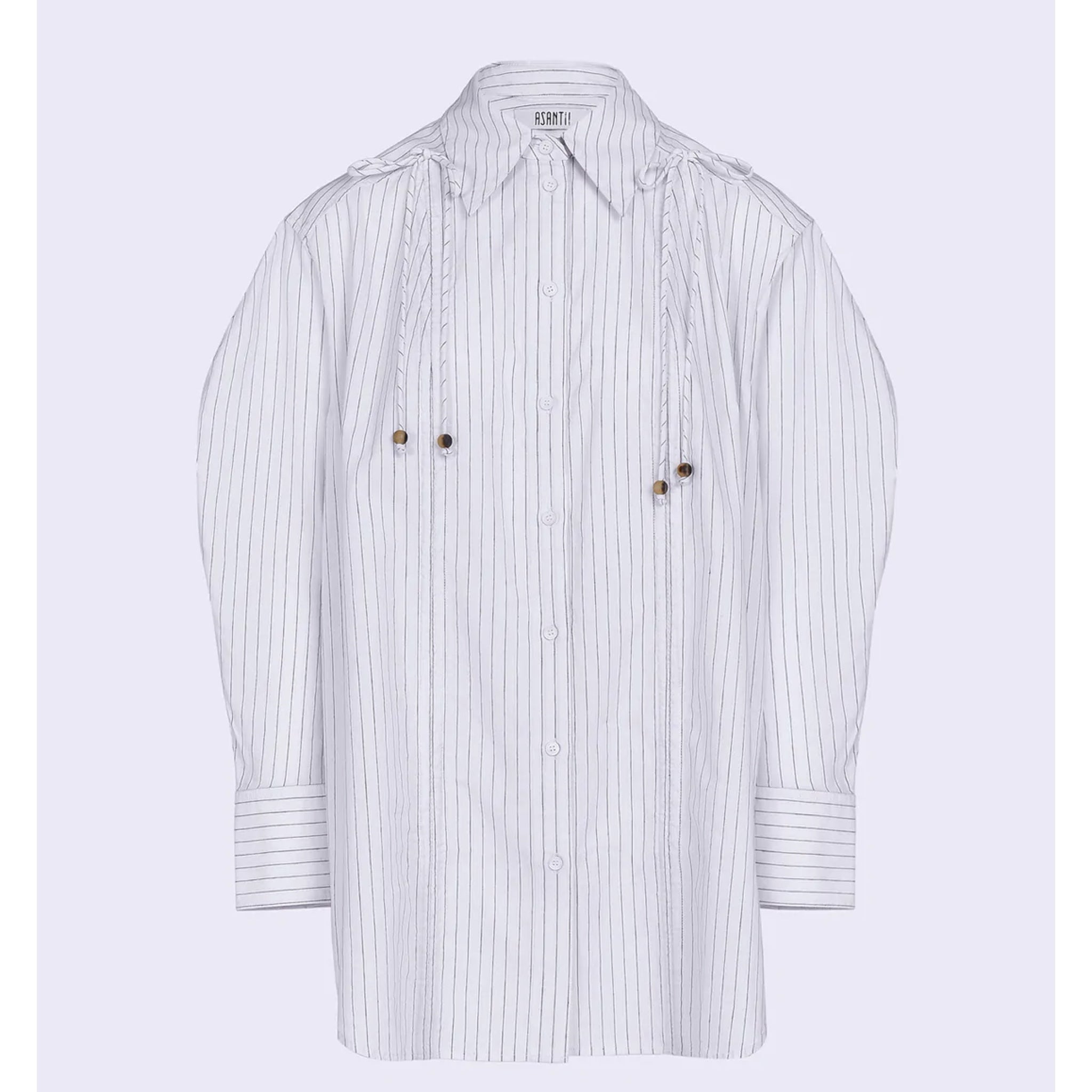 Asantii Nsuo Drawstring Oversize Shirt