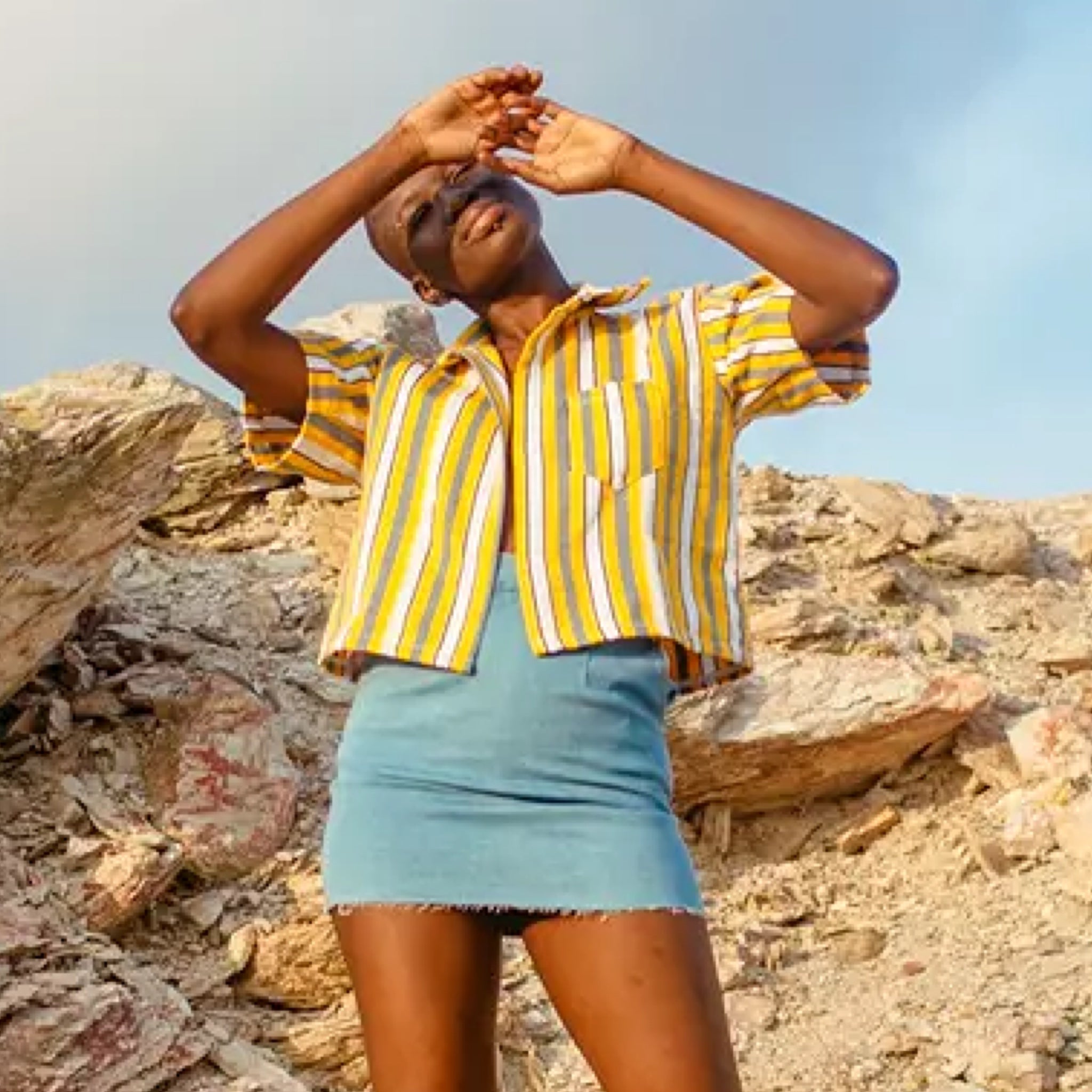 Threaded Tribes Canary Femme Shirt